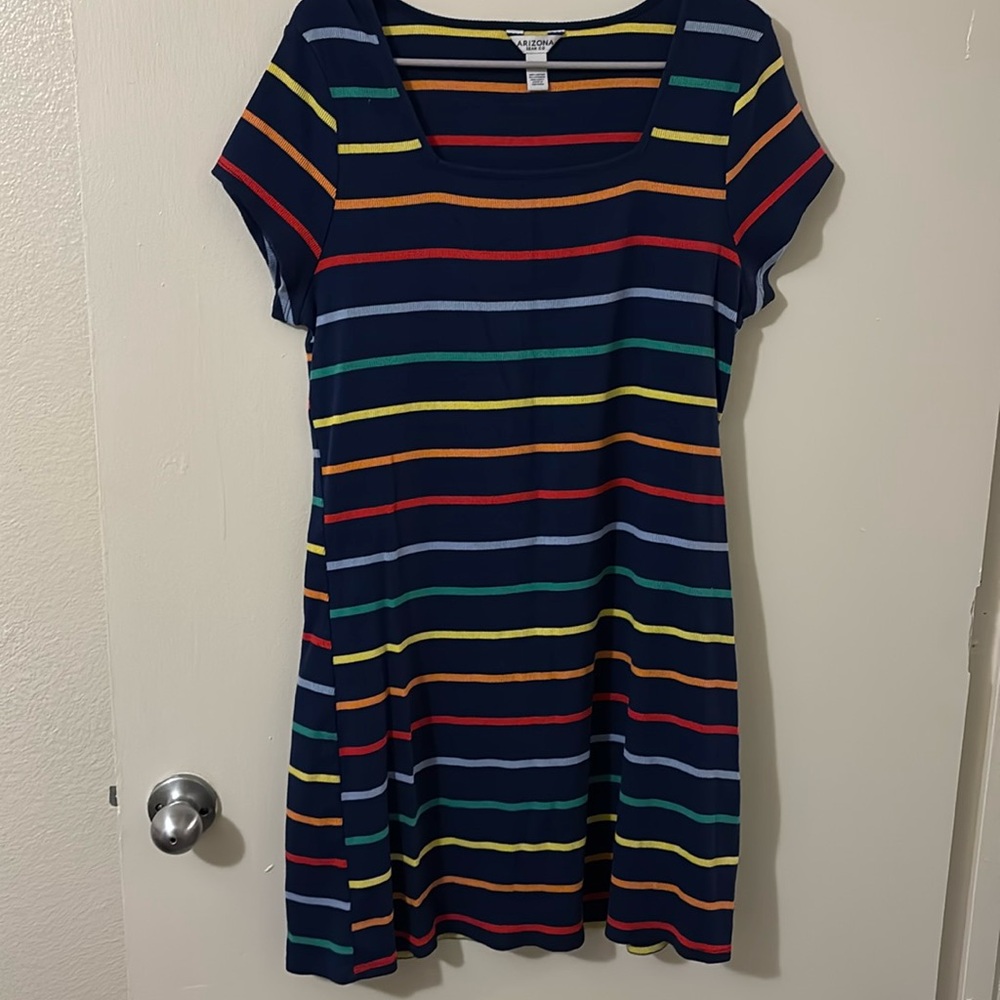 Striped Multicolor Dress